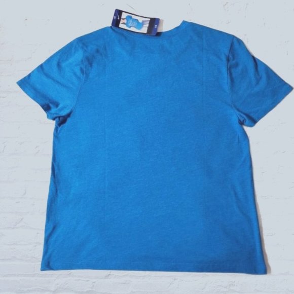 NWT Lucky Brand blue t-shirt - size large - Picture 2 of 7